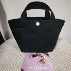 限定品 中古 Herve Chapelier 舟形トートS 701C ノワールのサムネイル