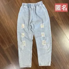 キッズダメージデニム