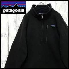パタゴニア★ベターセーター L ハーフジップ フリース ヴィンテージ ブラック