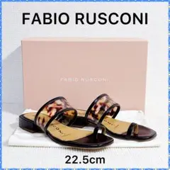 FABIO RUSCONI イエナ別注 フラワービジューPVCサンダル 23.5 - メルカリ