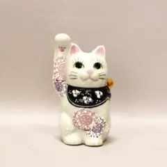 九谷焼 両手招き猫 花ずくし - メルカリ