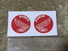 HONDA 旧ウイングロゴ ステッカー 2枚セット