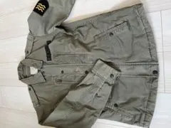 ZARA MAN ミリタリージャケット カーキ Sサイズのサムネイル