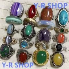 レディースリングまとめて★新品宝石大量セットまとめ売り指輪シルバー925刻印卸売