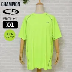 CHAMPION C9 半袖Tシャツ ライムグリーン XXL
