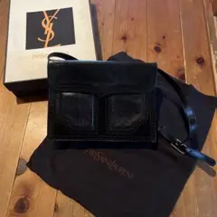 m*m様 Yves Saint Laurent ブラックショルダーバッグ