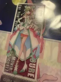 キュアズキューン　クリアしおりコレクション　映画キミとアイドルプリキュア