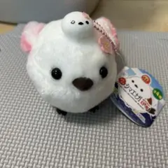 ふくふく シマエナガ めでたい日本　ぬいぐるみ マスコット キーホルダーのサムネイル