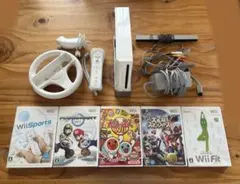 Nintendo Wii 本体 リモコン ゲームソフトセット
