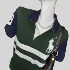 00s ラルフローレン ビッグポニー ポロシャツ y2k 平成女児 平成ギャル