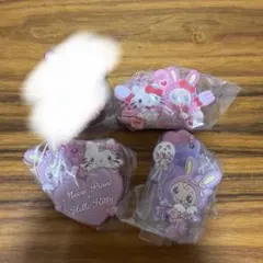 メゾピアノ ハローキティ アクリルキーホルダー 3個セット