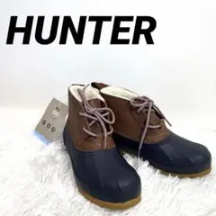 新品　未使用　HUNTER【22㎝】ボア　タグ付き　レインブーツ