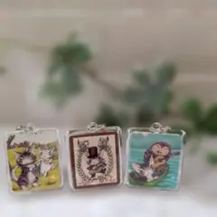WACHIFIELD 다얀 아크릴 키홀더 3개 세트