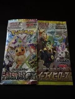 ポケモンカード　テラスタルフェスEX イーブイヒーローズ　2個セット　未開封