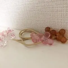 ディズニー ミッキーヘアゴム✕2 ヘアゴム✕2