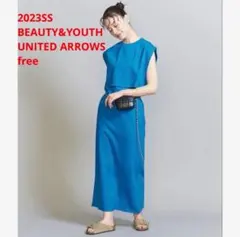 ほぼ新品＊BEAUTY&YOUTH UNITED ARROWSセットポンチワンピ