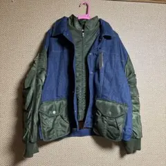 美品】UNITED TOKYO ドッキングMA-1 ブルゾン - メルカリ