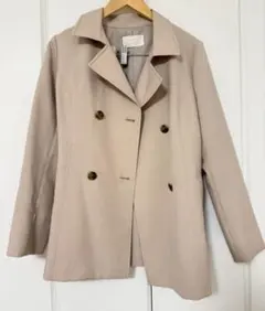 美品　anysis スプリングコート　ハーフトレンチ