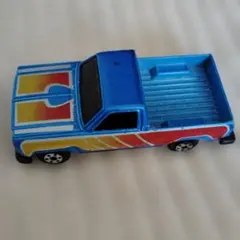 Matchbox ミニカー ピックアップトラック ブルーのサムネイル