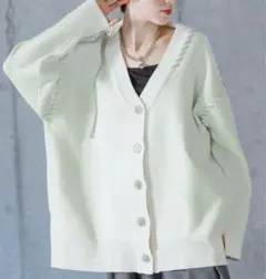 PAGEBOY スティッチカーディガン