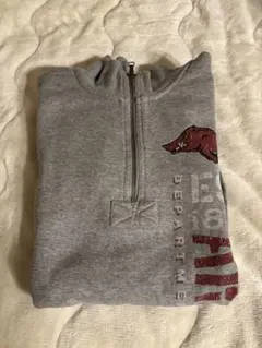 Champion アーカンソー　ジップアップスウェット