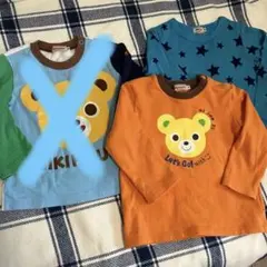 MIKIHOUSE 長袖Tシャツセット 95cm未満