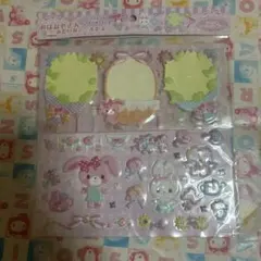 ボンボンリボン　立体シール　サンリオ