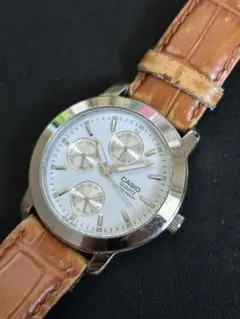 CASIO クォーツ アナログ マルチファンクション 稼働品のサムネイル