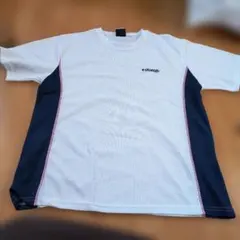 Kaepa Tシャツ LL ホワイト ネイビー