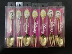 ディズニープリンセス　スプーンフォークセット