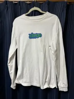 XLARGE ホワイト ロングスリーブ Tシャツ