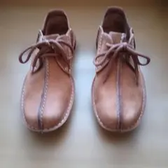 エロちゃん様専用Clarks ブラウン レザー シューズ 8 G 26cm