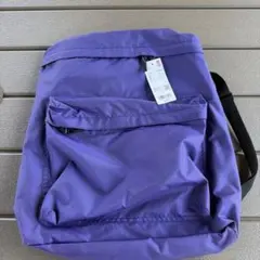 UNIQLO 2WAYバッグ パープルのサムネイル