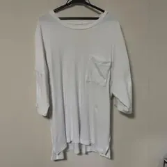 [セール中]GU Tシャツ ホワイト　白シャツ　 L
