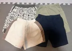 キッズ 半ズボン 5点セット110、120㎝