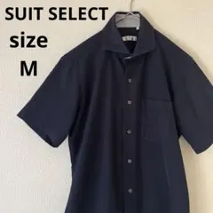 SUIT SELECT スーツセレクト 半袖 ワイシャツ メンズ Mサイズのサムネイル