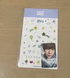 NCT WISH リョウ トレカ フォトカード デコステッカーセット
