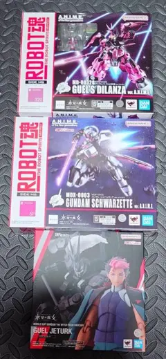 【未開封セット】ROBOT魂 ディランザ シュバルゼッテ グエルのサムネイル