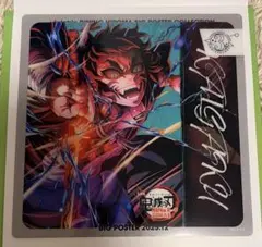 鬼滅の刃 ダイニングヒロマ3周年 ビックポスターミニクリアカード 3rdB 獪岳