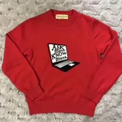 1度のみ着用！ Used THOMAS MAGPIE アニマルニット グレー - メルカリ
