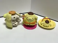 ポムポムプリン　フィギュア　3体セット