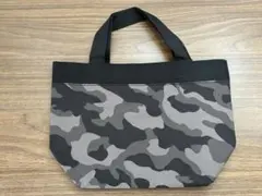 ★美品★ 迷彩柄 トートバッグ 手提げ袋 お弁当袋