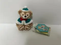 TDS　2014　クリスマス　ダッフィー　 ぬいぐるみストラップ　未使用