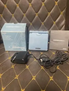 ゲームボーイアドバンスSP パールブルー箱説付き