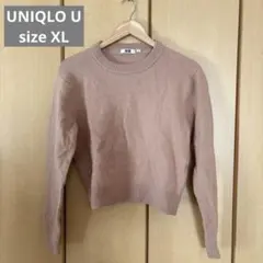 UNIQLO U ピンク クルーネック セーター