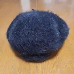 miloa 栗原帽子 ベレー帽 日本製　ブラック