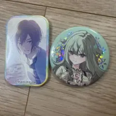 プロセカ 草薙寧々 KAITO 缶バッジ クリフェス スクエア缶 グリ缶