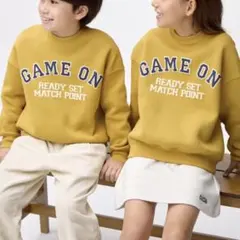 GU GAME ON スウェット トレーナー　120㎝