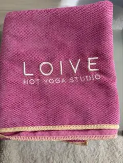 LOIVE HOT YOGA STUDIO ヨガタオル