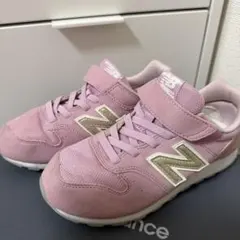 new balance 996 キッズシューズ 21cm ピンク　ラメ
